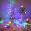 Domlum Led Rainbow Light String 15ft Waterproof Indoor And Outdoor Lighting Used For Party Christmas Tree