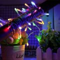 Domlum Led Rainbow Light String 15ft Waterproof Indoor And Outdoor Lighting Used For Party Christmas Tree