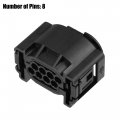 Uxcell 1 Set 8 Pin No 4f0972708 Wiring Plug Sensor Connector Adapter Clip Kit Replacement For Vw Audi