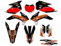 2015 Sx Ricochet Orange Senge Graphics Complete Kit For Ktm 
