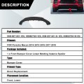 Bumper Lower Cover Front Valance Spoiler For Porsche Macan 2014 2015 2016 2017 2018 Replace 95b-807-061-1e0 95b8070611e0