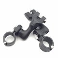 Xkh-black Short Angled Adjustable Highway Peg Mounting Kit Compatible With Any Bike 1-1 2 Inch 1 5 Front Engine Guard Frame