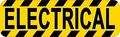 10in X 3in Electrical Sticker 