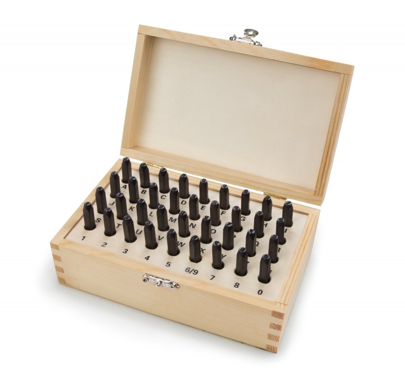 Tekton 5 32 Inch Letter And Number Stamp Set 36-piece 6610