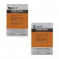 Niche Front And Rear Semi-metallic Brake Pads Set For 2015-2018 Polaris General Ranger Crew Xp 1000 Rzr