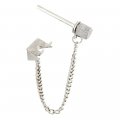Defender Security S 4071 Sliding Window Night Lock Pin 1 5 16 In Steel With Aluminum Finish Single Pack 
