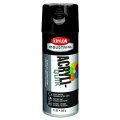 Krylon Interior Exterior Enamel Spray Paint 2 Oz Gloss Black 1 Pack Of 6 