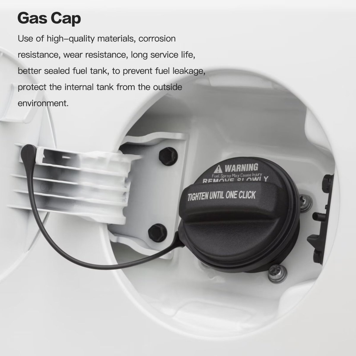 Fuel Cap Built Compatible For 2015-2020 Kia K900 2020-2025 Telluride Matches Replaces 31010-3l600