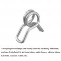 Uxcell Double Wire Spring Hose Clamp 20pcs 304 Stainless Steel 5mm Inner Dia Fit 3 8mm-4 2mm Od Fuel Line Silicone Tube Clips