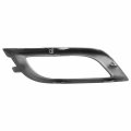 Ma1038107 Front Fog Light Trim Compatible With Mazda 3 2010-2011 Driver Left Side Smooth Silver