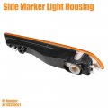 Uxcell Car Markers Accessories Side Marker Light Housing Turn Signal Lamp Cover Assembly No A2118200921 For Mercedes-benz E320