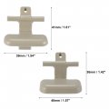 X Autohaux 1 Pair Upper Lower Center Console Armrest Latch Clip For Hyundai Sonata 2009-2010 84661-3k000v2 84662-3k000v2 Beige