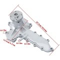 Engine Water Pump With Gasket Replacement For Kubota V2003 V2203 V2203-m V2403 V2403-m 1g730-73032