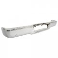 Kuafu Rear Bumper Face Bar Compatible With 2006-2008 Ford F150 Lincoln Mark Lt Fo1102361 8l3z17906dptm Chrome Steel Silvery