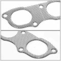 2mm Thick Header Exhaust Manifold Gasket Compatible With Honda S2000 00-09 Steel Graphite
