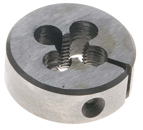 1 4 In 28 Round Adjustable Die 5 Outside Diameter High Speed Steel