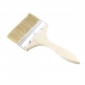 Uxcell 5 Inch Chip Paint Brush Synthetic Bristle With Wooden Grip For Wall Treatment 