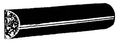 Crl Foam Door Weatherstrip 3 8 In Half Round 
