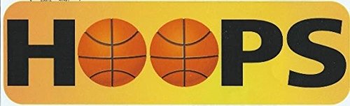10in X 3in Hoops Basketball Bumper Magnet Magnetic Magnets Vinyl Car By Stickertalk