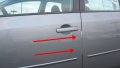 312 Motoring Fits 2010-2012 Gmc Terrain Chrome Door Edge Trim Molding Protectors 4 Qty Of 8 2011 10 11 12