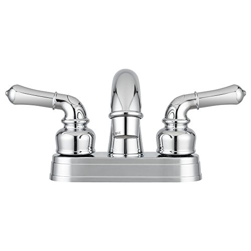 Dura Faucet Df-pl620c-cp Classical Two Handle Arc Spout Rv Lavatory Bathroom For All Rvs Travel Trailers Motorhomes 5th Wheels