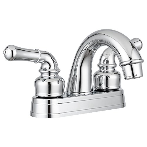 Dura Faucet Df-pl620c-cp Classical Two Handle Arc Spout Rv Lavatory Bathroom For All Rvs Travel Trailers Motorhomes 5th Wheels