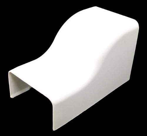 Electriduct Extra Large Latching Cable Raceway Accessories 2100 Series Ceiling Entry White 2 Pack