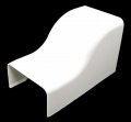 Electriduct Extra Large Latching Cable Raceway Accessories 2100 Series Ceiling Entry White 2 Pack 