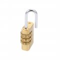Uxcell 3 Digit Combination Padlock Brass Locks 3mm Shackle Diameter For Gym Locker Fence Suitcase Travel Outdoor