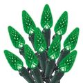 Noma Inmliten-import 47875-88a Holiday Wonderland 70 Count Green C6 Led Light Set Wire 