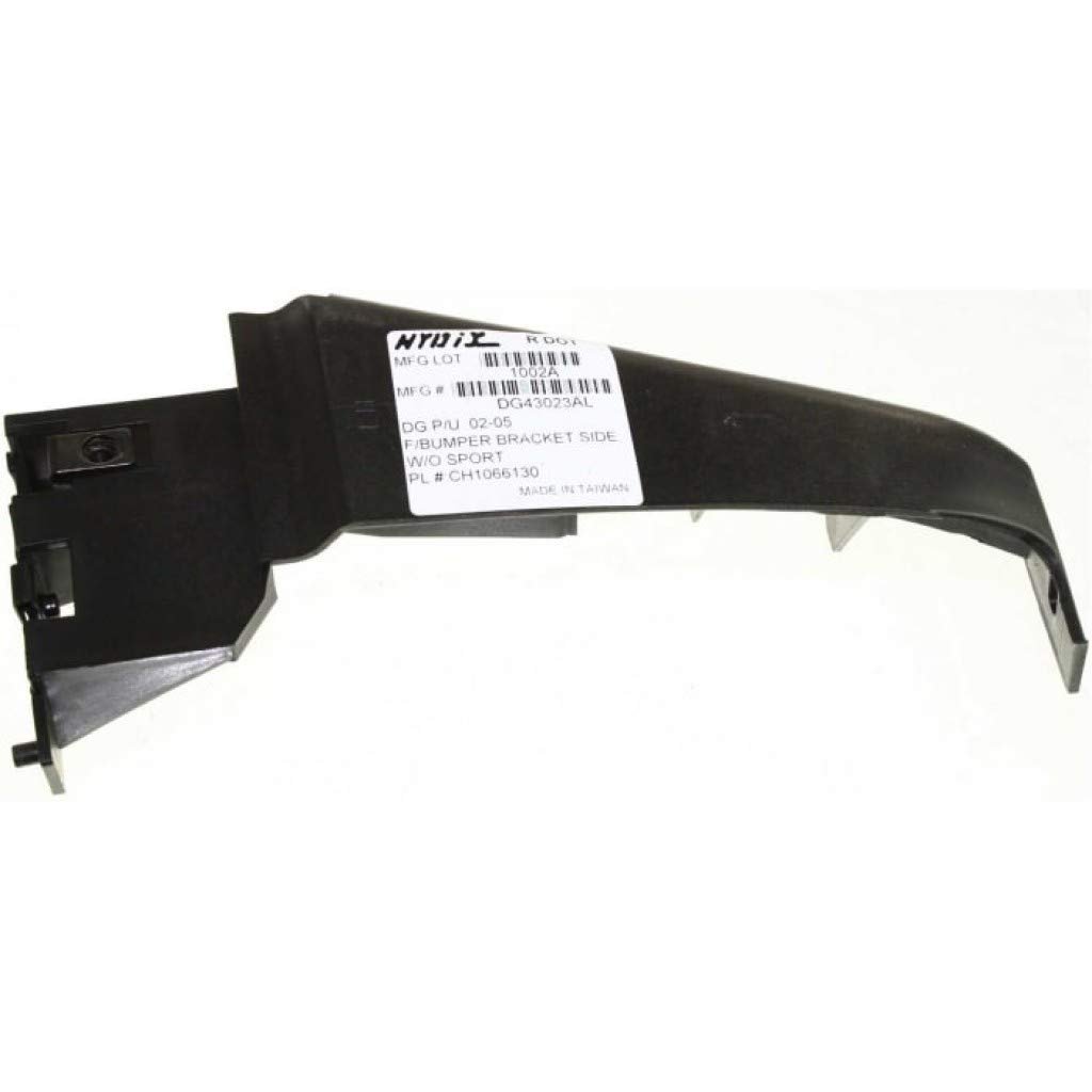 Dodge Ram 1500 Bumper Bracket 2002 2008 Driver Side Front Plastic Support Ch1066130 68044623aa