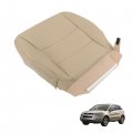 Wflnhb Perforated Artificial Leather Front Passenger Side Bottom Seat Cover Tan Replacement For Acura Rdx 2007-2012