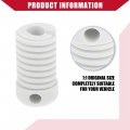Hihaha Front Driver Seat Lumbar Screw Retainer Fix For Dodge Ram 1500 2002-2008 2500 Plastic 1 Pcs White