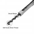 Uxcell Square Hole Drill Bit 5 16 High-carbon Steel Hollow Chisel Mortise Power Tool For Woodworking 2 Pcs