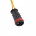 Acropix Front And 2 Rear Brake Pad Wear Sensor Lead Replacement Fit For Mercedes-benz 30 Pack Of 2 Black Gold Tone