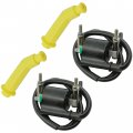 Caltric Ignition Coil And Cap Compatible With Honda Pioneer 500 Sxs500m2 2015-2022 520 Sxs520m2 2021-2022