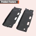 Front Bumper Bracket Set 2pcs Left And Right Side Black For Bronco F150 1992-1996 F250 F350 F Super Duty 1992-1997 F2tz17752a