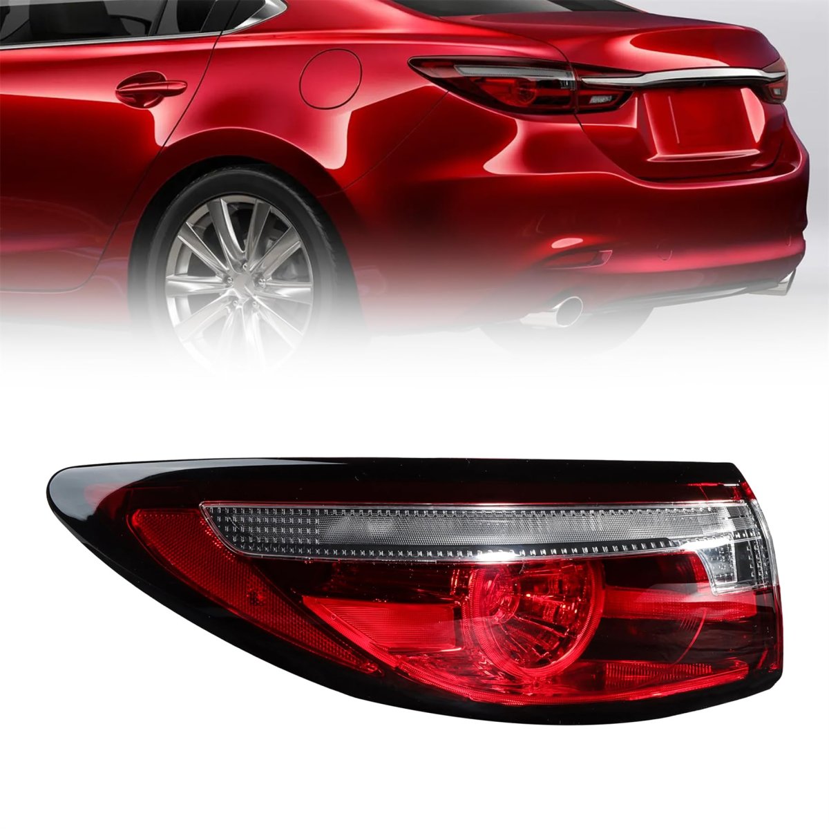 Driver Side Tail Light Brake Replacement For Mazda 6 2018-2021