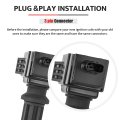 Ignition Coil Pack And Spark Plugs Kit Fit For Turbo 2 0t 3t Ford Edge Escape Explorer Focus Mustang Fusion Taurus Lincoln Mkz