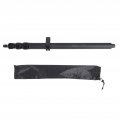 Mini Prism Pole Telescopic Rotating Survey Locking Rod 1 5m Length For Land Surveying Aluminum Alloy Twist Knob Lock Extendable