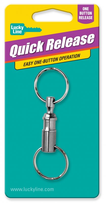 Lucky Line 70601 Key Chain Assorted Colors