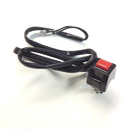 Universal 7 8 Handlebar Kill Cut Off Stop Switch Push Button Used On Motorcycles Atvs Scooters Snowmobiles B0175k1eck