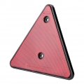 Qiilu Duokon Triangle Reflector Safty Rear Red For Rv Trucks Trailers Gatepost