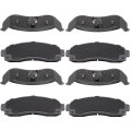 Ceramic Brakes Pads Quick Stop Front Rear Brake Pad Fit For 2010-2011d Ranger 2010 For Mazda B2300 Rwd