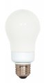 Compact Fluorescent Bulb 7w E26 A19 Warm White 2700k 82 Cri 120 Volts S7281 