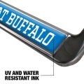 University At Buffalo Bulls Full Size Standard License Plate Metal Frame