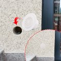 Uxcell Round Vent Cover Abs Plastic Adjustable Air White For 2 3 Diameter Hole 4pcs