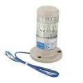 Baomain Warning Continuous Light 12 Vdc White Led Industrial Signal Tower Lamp Ltp-502t