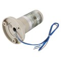 Baomain Warning Continuous Light 12 Vdc White Led Industrial Signal Tower Lamp Ltp-502t 