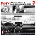 Cartist Custom Fit For Dash Cover Mat Toyota Rav4 2019-2021 2022 2023 Accessories Suede Dashboard Nonslip Protector Sunshade No